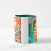 Ganesha Vintag Hindu Deity Spiritual Tasse (Zentrum)