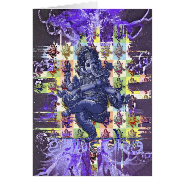 GANESHA | violetter Spritzer (Vorne)