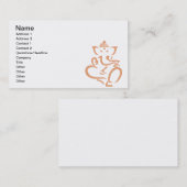 Ganesha Visitenkarte (Vorne/Hinten)