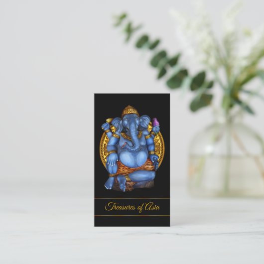 Ganesha Visitenkarte (Stehend Vorderseite)