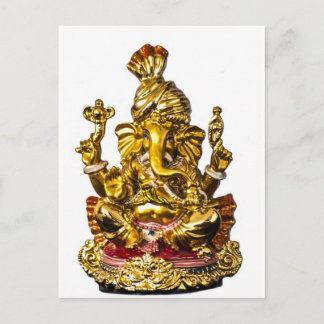 Ganesha von Vanwinkle Designs Postkarte