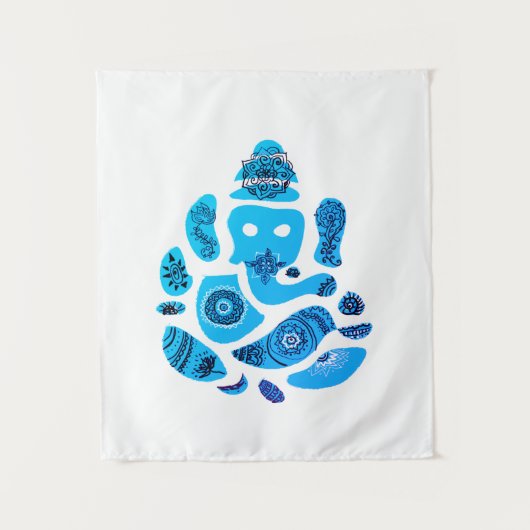 Ganesha Wall Tapestry Wandteppich (Vorderseite)