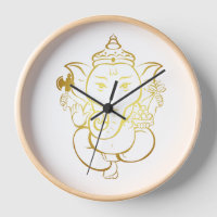 Ganesha-Wanduhr