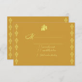 Ganesha Wedding RSVP Cards (Vorne/Hinten)