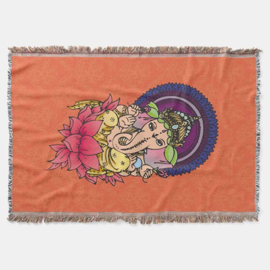 GANESHA - Werftblanket Decke (Vorderseite)