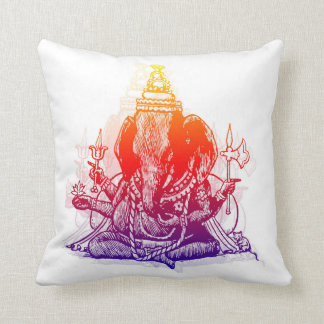 Ganesha Wurfs-Kissen 16" x 16" Kissen
