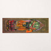 Ganesha Yogamatte (Rückseite (Horizontal))