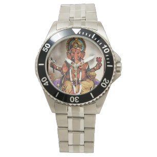 Ganesha Zeit-Uhr Armbanduhr