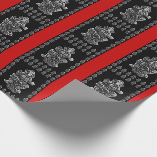 Ganeshas Wirts-Packpapier Geschenkpapier (Ecke)