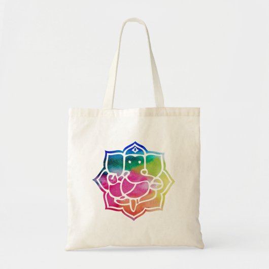 Ganeshcolorful3 Tragetasche (Vorne)