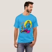 Ganesh's Puja to Ma Jah Sunny Arts Design Hemd T-Shirt (Vorne ganz)