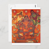 GANESISCHES MALEN POSTKARTE (Vorne/Hinten)