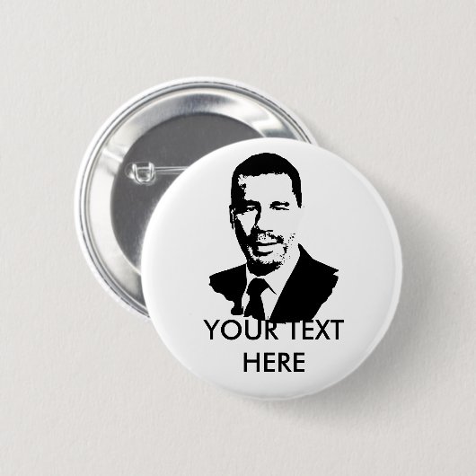 Gang Davids Patterson Button (Vorne & Hinten)