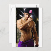 Gang Hunk Postkarte (Vorne/Hinten)
