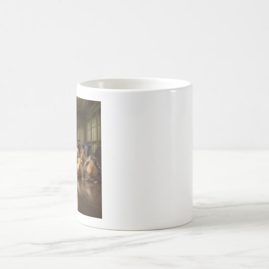 Gang ist alles hier Guinea Schweinekaffee Tasse (Mittel)