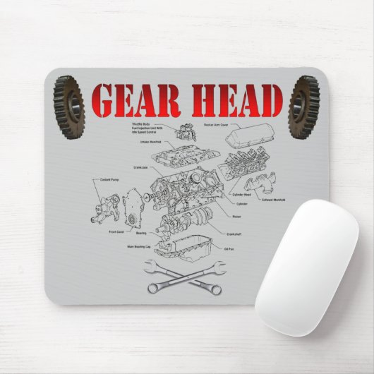 GANG-KOPF MOUSEPAD (Mit Mouse)