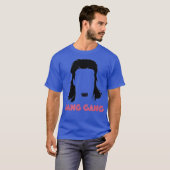 Gang Mullet Design T-Shirt (Vorne ganz)