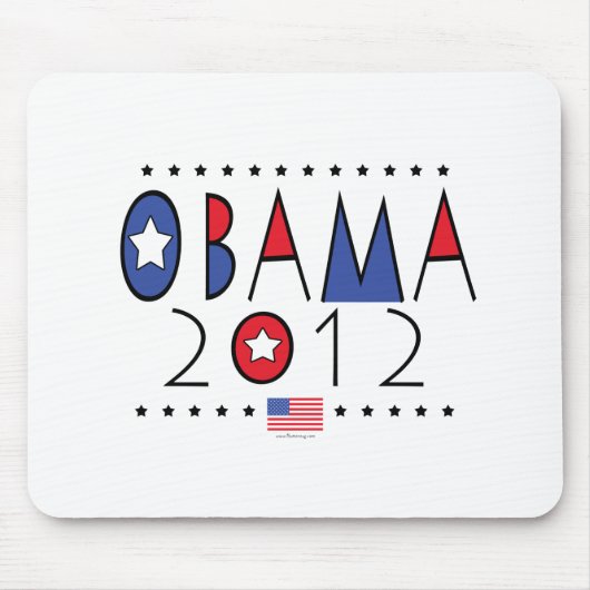 Gang Präsidenten-Barack Obama 2012 Mousepad (Vorne)