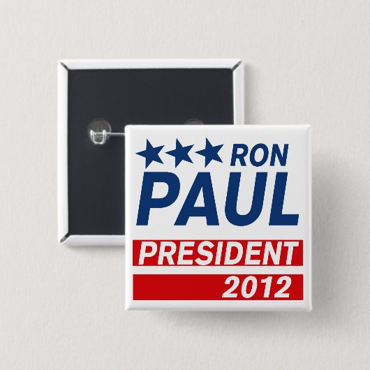 Gang Ron Paul-Präsidenten-2012 Kampagne Button (Vorne & Hinten)