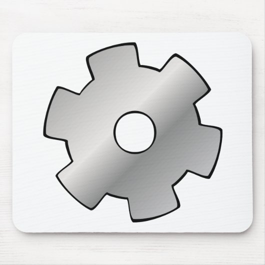 Gang- und Drahtlogo Mousepad (Vorne)