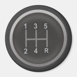 Gangangabel für Nerd Geeks Magnet