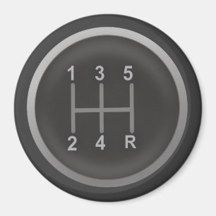 Gangangabel für Nerd Geeks Magnet