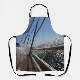 Gangboord onder water, actie. schürze