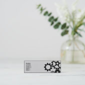 Gänge Mini Visitenkarte (Stehend Vorderseite)