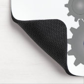 Gänge und Blumen Mousepad (Ecke)