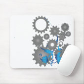 Gänge und Blumen Mousepad (Mit Mouse)