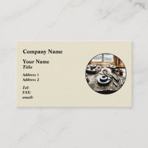 Gänge und Schlüssel in der Maschinenwerkstatt Visitenkarte