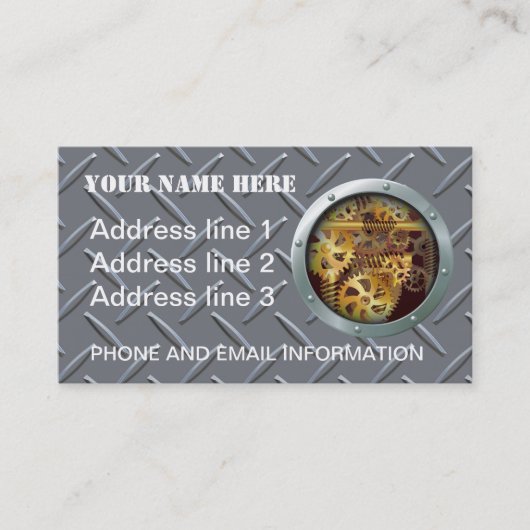 GÄNGE VISITENKARTE (Vorderseite)