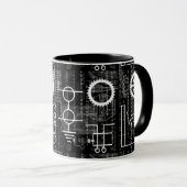 Gängereichlich Tech-inspirierte Kaffee-Tasse Tasse (VorderseiteRechts)