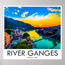 Ganges, Rishikesh, Indien