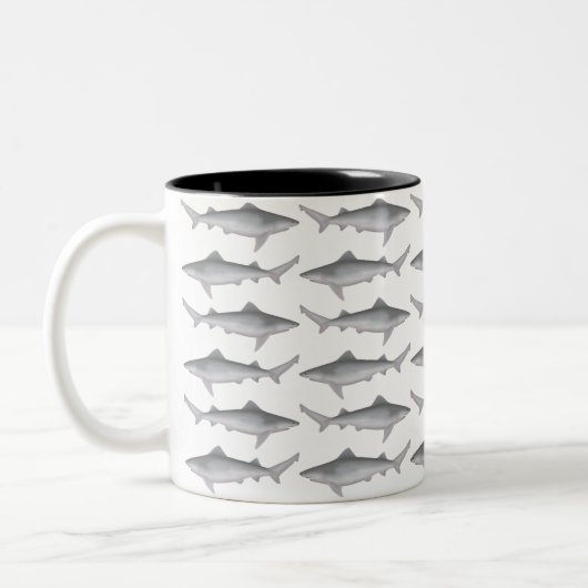Ganges Shark Zweifarbige Tasse (Links)