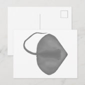 Ganges Stingray Postkarte (Vorne/Hinten)