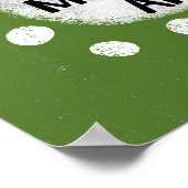 Gängige Ausschreibung Poster Wand Kunst (Ecke)