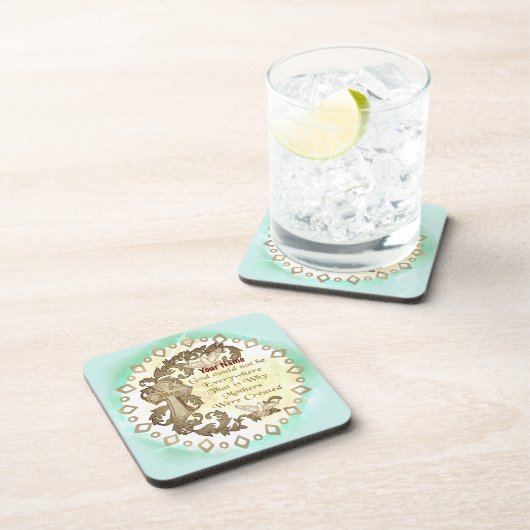 Gängige Christliche Mama Getränkeuntersetzer (Rechte Seite)