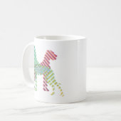 Gängige Dance-Grafik Kaffeetasse (Vorderseite Links)