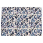 Gängige Dane-Cartoon-Leiter nahtlos Muster Große Geschenktüte (Rückseite)