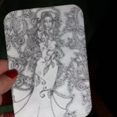 Gängige Göttin Heide Kunst Visitenkarte