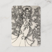 Gängige Göttin Heide Kunst Visitenkarte (Vorderseite)