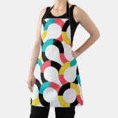 Gängige, moderne, trendige geometrische Muster Schürze (InSitu)