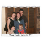 Gangl Familien-Kalender 2007 Kalender (Titelbild)