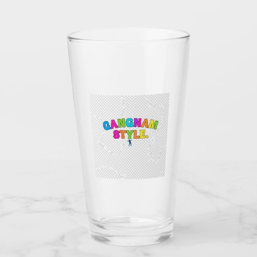 Gangnam Style, Glas (Vorderseite)