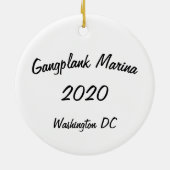 Gangplank Ornament 2020 (Hinten)