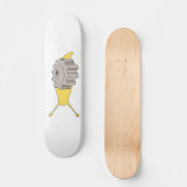 Gangschnecke Skateboard (Vorderseite)