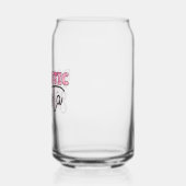 Gangsta Drink Glass - Pink Funny Gift Dosenglas (Links)