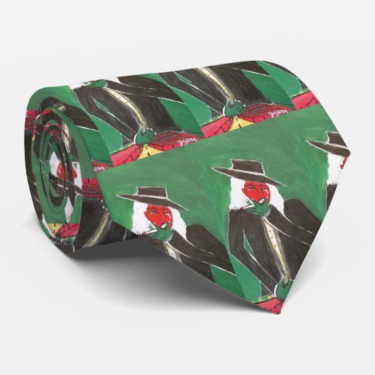 GANGSTA GONE KRAWATTE (Gerollt)