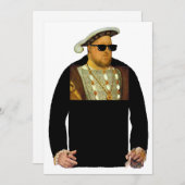 Gangsta Henry VIII Feiertagskarte (Vorne/Hinten)